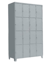 Ver imagem 1 de Armário Roupeiro de Aço Vestiário com 16 Portas Guarda-volumes Locker