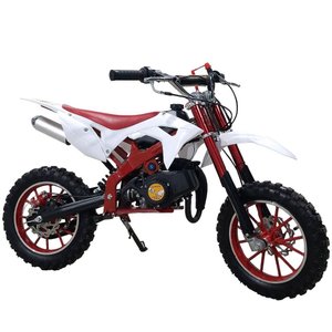 Mini Moto Cross a Gasolina 49cc 2 Tempos Freio a Disco Vermelho