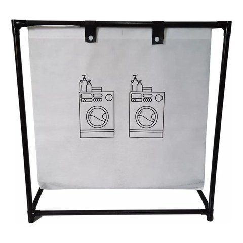 Cesto Roupa Suja Lavanderia Organizador Forro Removivel Dobravel Brinquedos Multiuso Desmontavel Qua