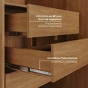 Ver mais imagens de Guarda-Roupa Planejado 3 Peças 6 Portas Arani CabeCasa MadeiraOriginals Marrom/Cinamomo