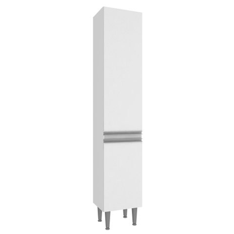 Paneleiro Simples Branco ATHENA 2 Portas 3 prateleiras - Megasul