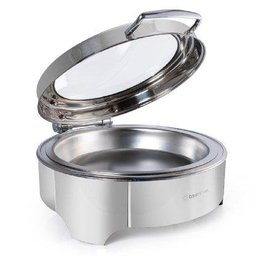 Rechaud Redondo Aço Inox Hidráulico Gourmet Mix - 4