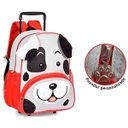 Ver imagem 4 de Mochila Infantil Escolar com Rodinhas Clio PETS Zoo Animais Clio STYLE CACHORRO VERMELHO