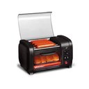 Ver imagem 1 de Elite Gourmet Torradeira Hot Dog com 5 Rolos Inoxidáveis e Timer 30 Min (preta)