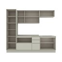 Ver imagem 5 de Cozinha Compacta 5 Peças 100% MDF com Cristaleira Fineze Areia