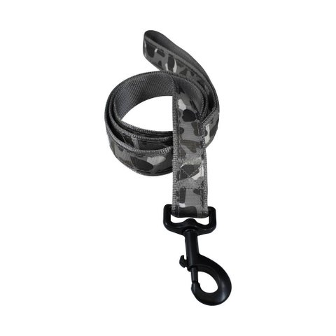 Guia Pet Camuflada 2,5x 110cm - Cinza Camuflado