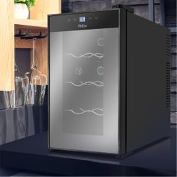 Adega Philco PAD8E 8 Garrafas Display Digital Bivolt Bivolt - 6