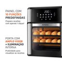 Ver imagem 6 de Fritadeira Air Fryer Forno Oven 12l Mondial - Preto e Inox Afon-12l-bi - 110v