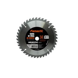 Disco de Corte Para Serra Circular 235 X 20,0 Mm Para Madeira Com 40 Dentes Famastil - 1