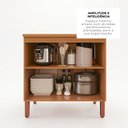 Ver imagem 4 de Balcão Pequeno de Cozinha Maria 100% MDF Móveis Home | 2 Portas