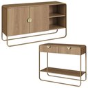 Ver imagem 1 de Balcao Buffet e Aparador 135 Cm Organica Hanover Dourado Artesano