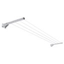 Ver imagem 4 de Varal Dobravel Basculante de Parede - Branco