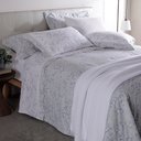 Ver imagem 6 de Jogo Cama Casal Buddemeyer 200 Fios Gran Percalle Celeste