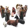 Presépio de Natal Sagrada Família em Resina com 11 Peças Médio - 1