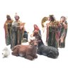 Presépio de Natal Sagrada Família em Resina com 11 Peças Médio - 5