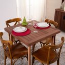 Ver imagem 2 de Capa para Sousplat Basic Liso 35cm Diâmetro Tecido Oxford 100% Poliéster - Vermelho