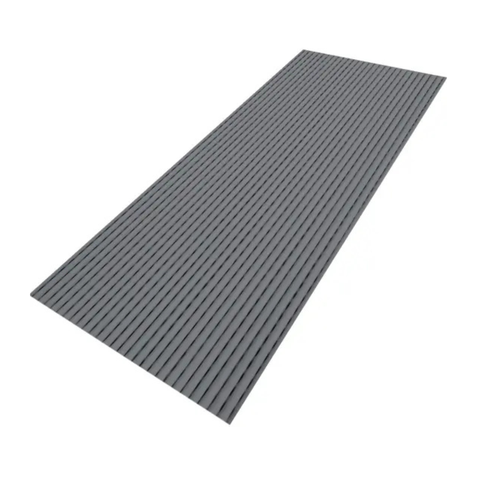 Tapete Passadeira Emborrachado 45 X 1,50 Cm Antiderrapante - Cinza