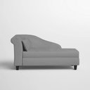 Ver imagem 1 de Recamier Diva França 1,40m Suede Cinza - Inova Decor