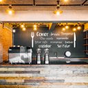 Ver imagem 3 de Adesivo de Parede Palavras Cozinha Comer Dar Risada Garfo Faca Horizontal Kanto Store Branco