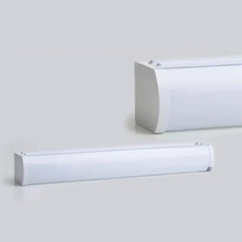 Bandô Para Persiana em Aluminio Branco