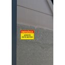 Ver imagem 2 de Placa - Aperte este botão -  20cm x 15cm