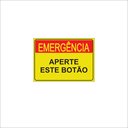Ver imagem 1 de Placa - Aperte este botão - 20cm x 15cm