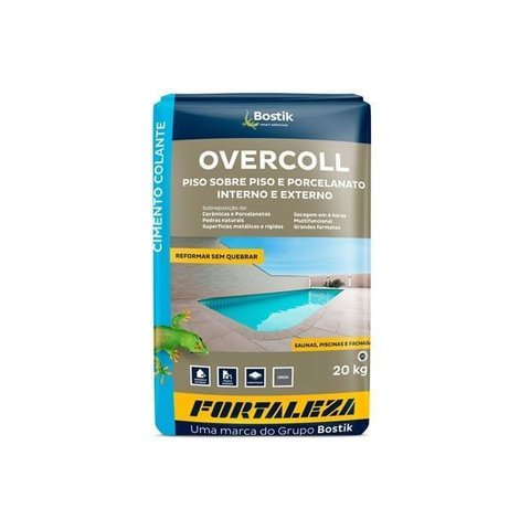 Overcoll Externa/interna Piso sobre Piso Cinza 20kg - Fortaleza