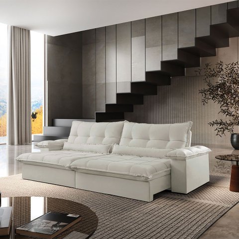 Sofá Vega 02 Módulos de 90cm Br 25cm Meu Sofá Online