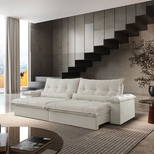 Sofá Vega 02 Módulos de 90cm Br 25cm Meu Sofá Online