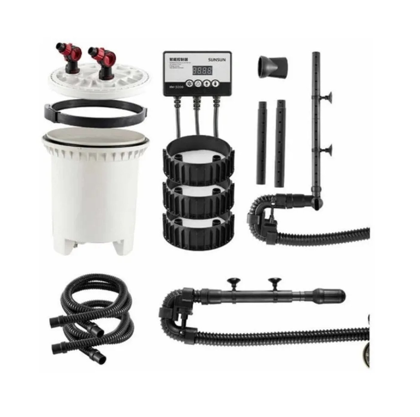 Filtro Canister SunSun UV HW-5000 220v | MadeiraMadeira