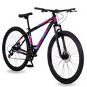 Ver imagem 1 de Bicicleta Aro 29 Gott 24 Marchas Câmbio Traseiro Shimano - Preto/rosa Azul - 17