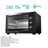 Forno Elétrico 38l 1600w com Função Timer Preto Bel38d - 127v - 3