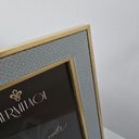 Ver imagem 6 de Porta Retrato Ps - Veludo Azul - Dourado 15 X 20cm