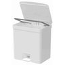 Lixeira Com Pedal 20 Litros - Branco - 3