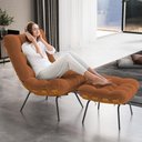 Ver imagem 6 de Poltrona Decorativa Costela L02 Terracota - Lyam Decor