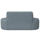 Ver imagem 4 de Sofá Reto 02 Lugares 150cm Mônaco Bouclé Azul Claro - Nexta Casa