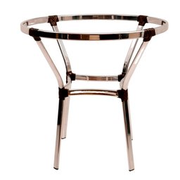 Mesa Ascoli em Alumínio 70cm Altura X 80cm Diâmetro Trama Original - 1