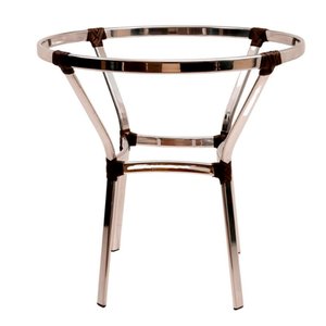 Mesa Ascoli em Alumínio 70cm Altura X 80cm Diâmetro Trama Original