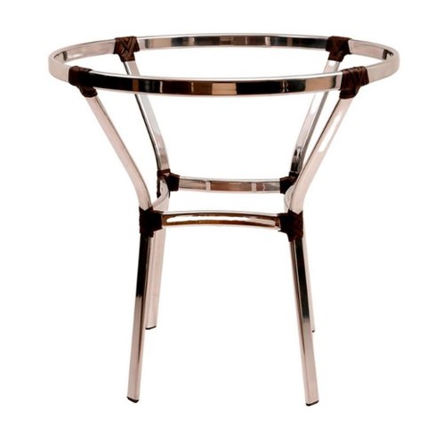 Mesa Ascoli em Alumínio 70cm Altura X 80cm Diâmetro Trama Original