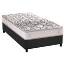 Ver imagem 1 de Cama Box Solteiro: Colchão Ortopédico Herval ErgoPlus/EP Anatômico + Base CRC Suede Gray(88x188)
