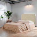 Ver imagem 2 de Cabeceira Casal King Size Estofada para Cama Box Lizza Veludo Bege