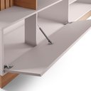 Ver imagem 3 de Estante Painel para Tv 65 Pol com Led Aracati C04 Freijó Off White Matte - Lyam Decor