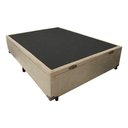 Ver imagem 2 de Base Box Baú Casal 1,38 X 1,88 Lacrado Chapa Compensado - Bege