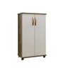 Armário Multiuso Sapateira Organizador Ipê/Off Wht Yes Mobly - 2