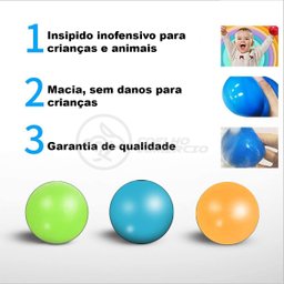 Fidget Toy Bolinha Globble Anti Stress de Apertar do Tiktok Luminosa Fluorecente Gruda Teto e Parede - 14