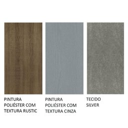 Conjunto Sala de Jantar Mesa Tampo de Madeira 4 Cadeiras Talita Madesa - 7