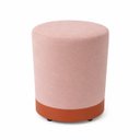 Ver imagem 3 de Puff Rodapé Cobre Fosco, Cor Rosa Linho - Let Móveis