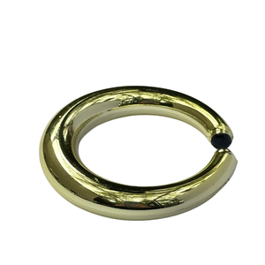 Anel de Reposição para Argola de Plástico Metalizado - Dourado
