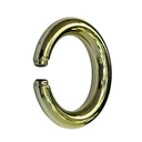 Ver imagem 2 de Anel de Reposição para Argola de Plástico Metalizado - Dourado