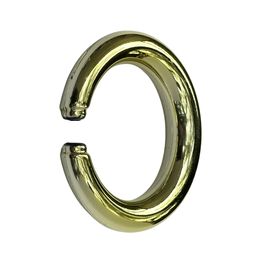 Anel de Reposição para Argola de Plástico Metalizado - Dourado - 2